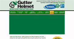 Desktop Screenshot of gutterhelmettoledo.com